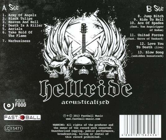 Acousticalized - CD Audio di Hellride - 2