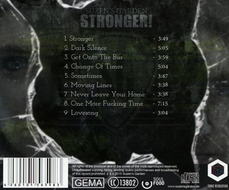 Stronger! - CD Audio di Suzen's Garden - 2