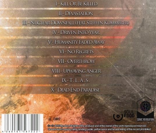 Dead End Paradise - CD Audio di Mynded - 2