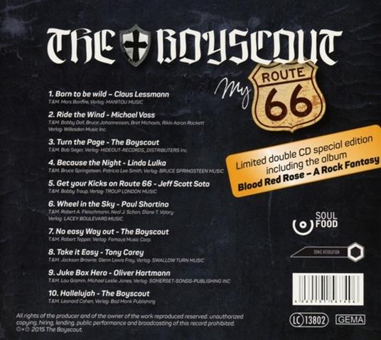 My Route 66 (Digipack) - CD Audio di Boyscout - 2
