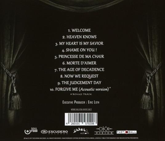 Age of Decadence - CD Audio di Silver Dust - 2