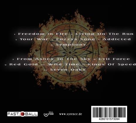 Freedom in Fire (Digipack) - CD Audio di Syrence - 2