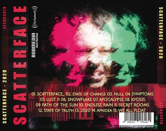 2020 - CD Audio di Scatterface - 2