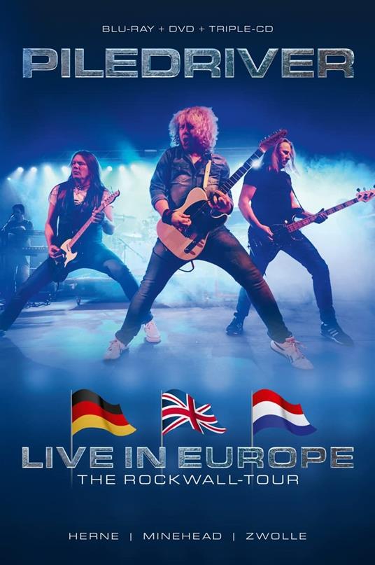 Live In Europe - The Rockwall-Tour - CD Audio di Piledriver
