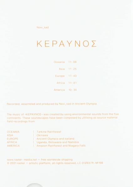 Kepaynoz - CD Audio di Novi Sad