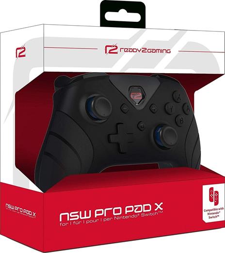 Ready2Music Switch Pro Pad X Nero Gamepad Nintendo Switch - 2