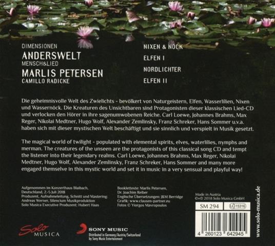 Dimensionen Anderswelt part II - CD Audio di Marlis Petersen - 2