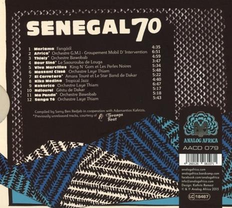 Senegal 70 (Digipack) - CD Audio - 2