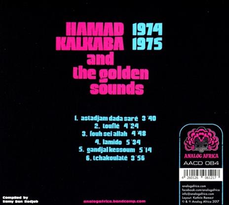 Astadjam Dada Sara - CD Audio di Hamad Kalkaba - 2