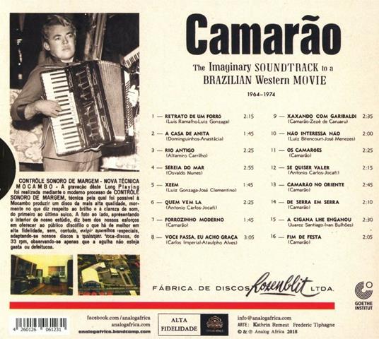 Camarão. The Imaginary Soundtrack to a Brazilian Western Movie 1964-1974 - Vinile LP - 2