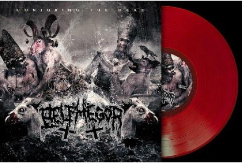 Conjuring The Dead (Red Vinyl) - Vinile LP di Belphegor