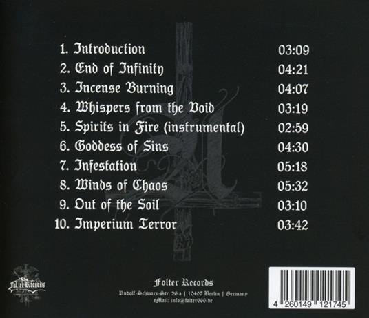 Chaos Empire Satan - CD Audio di Amystery - 2