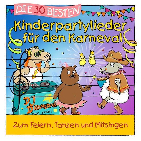 Die Frosche - Die 30 Besten Kinderpartylieder Fur Den Karneval - CD Audio