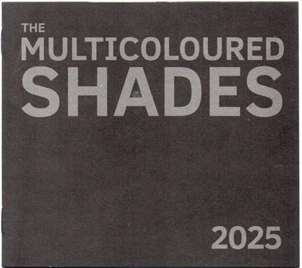 2025 - CD Audio di Multicoloured Shades