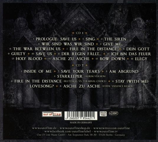 Save Us (Deluxe Edition) - CD Audio di Blutengel - 2