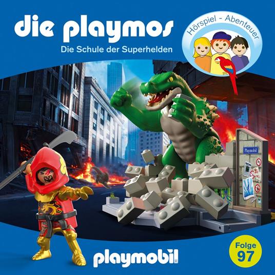 Die Playmos - Das Original Playmobil Hörspiel, Folge 97: Die Schule der Superhelden