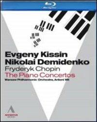 Frédéric François Chopin. The Piano Concertos (Blu-ray) - Blu-ray di Frederic Chopin,Evgeny Kissin,Nikolai Demidenko