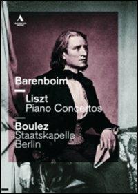 Daniel Barenboim. Liszt, Piano Concertos (DVD) - DVD di Pierre Boulez,Daniel Barenboim,Franz Liszt