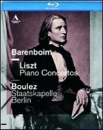 Daniel Barenboim. Liszt, Piano Concertos (Blu-ray)