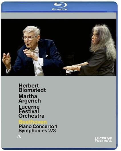 Piano Concerto n.1 - Blu-ray di Ludwig van Beethoven,Martha Argerich,Herbert Blomstedt