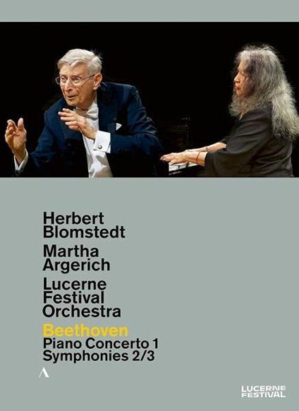 Piano Concerto n.1 (DVD) - DVD di Ludwig van Beethoven,Martha Argerich,Herbert Blomstedt