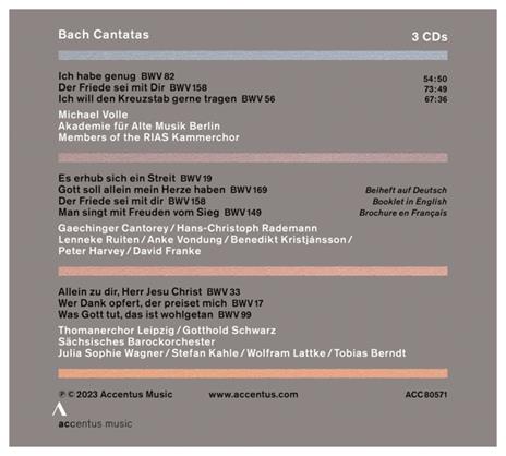 Cantatas - CD Audio di Johann Sebastian Bach - 2