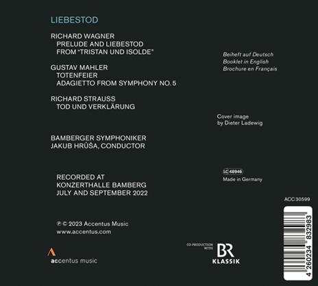 Liebestod - CD Audio di Bamberger Symphoniker - Jakub Hrusa - 2
