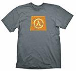 T-Shirt Unisex Half-Life Lambda Logo Grey. Taglia XL