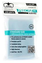 100 Sleeves Ultimate Guard PRECISE FIT Bustine Protettive Magic Standard