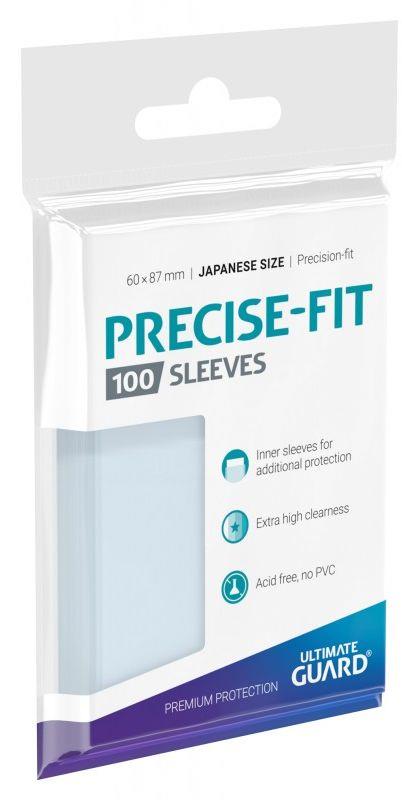 Ultimate Guard Precise-Fit Sleeves Japanese Size Transparent (100)