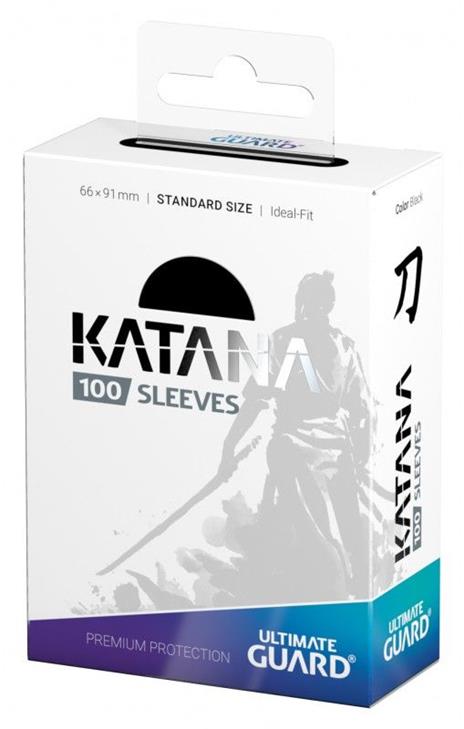 Ultimate Guard Katana Sleeves Standard Size Black (100) - 6
