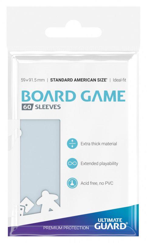 Ultimate Guard Premium Soft Sleeves for Board Game Cards Standard American (60) - 4