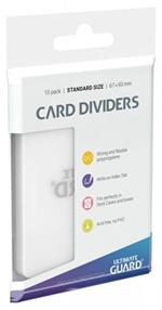 Ultimate Guard Card Dividers Standard Size Transparent (10)
