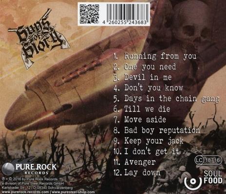 Strafing Run - CD Audio di Guns of Glory - 2