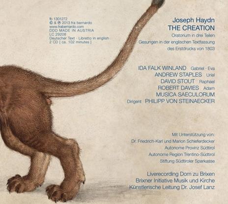 Creation 1803 - CD Audio di Franz Joseph Haydn - 2