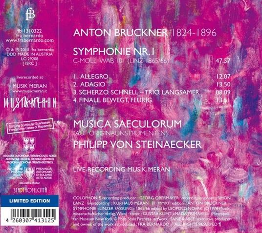 Sinfonia n.1 - CD Audio di Anton Bruckner - 2