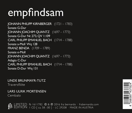 Empfindsam - CD Audio di Linde Brunmayr-Tutz - 2