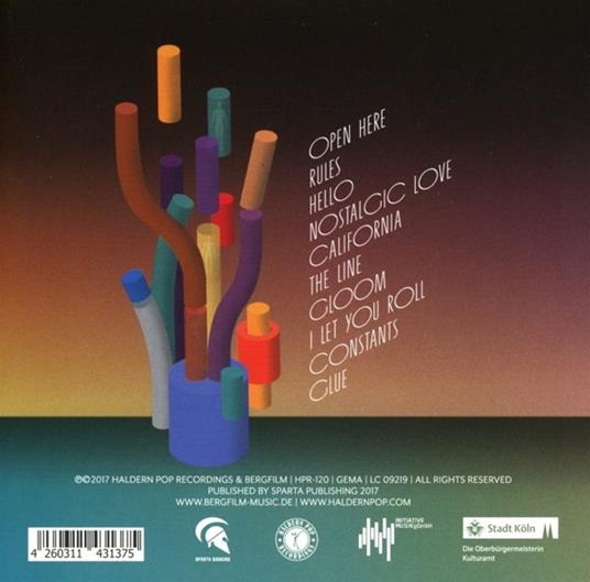 Constants - CD Audio di Bergfilm - 2