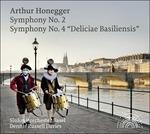 Sinfonie n.2, n.4 - CD Audio di Arthur Honegger