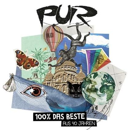 100% Das Beste Aus 40 Jahren - CD Audio di Pur