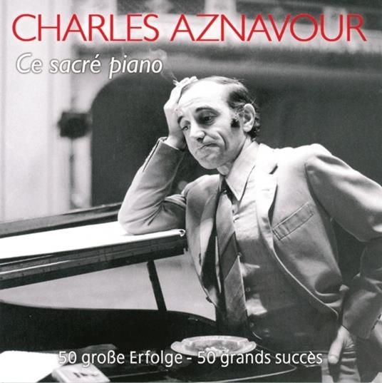 Ce sacre piano - CD Audio di Charles Aznavour