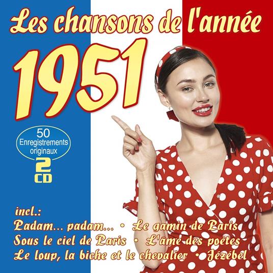 Les Chansons de l'Annee 1951 - CD Audio
