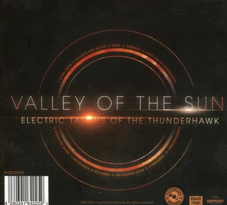 Electric Talons of the Thunderhawk - CD Audio di Valley of the Sun - 2