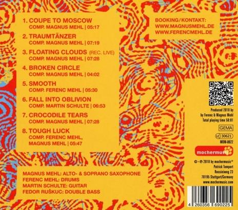 Broken Circle - CD Audio di Ferenc Und Magnus Mehl -Quartett- - 2