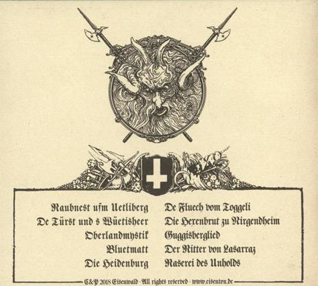 Mythen, Maren, Pestilenz - CD Audio di Ungfell - 2