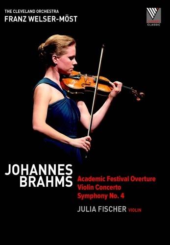 Concerto per violino op.77, Sinfonia n.4 op.98, Overture Accademica op.80 (DVD) - DVD di Johannes Brahms