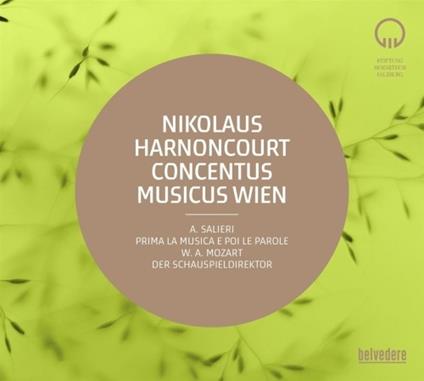 L'impresario teatrale (Der Schauspieldirektor) - CD Audio di Wolfgang Amadeus Mozart,Antonio Salieri,Nikolaus Harnoncourt