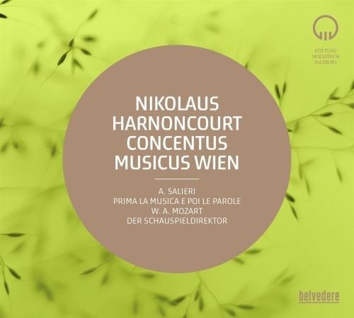L'impresario teatrale (Der Schauspieldirektor) - CD Audio di Wolfgang Amadeus Mozart,Antonio Salieri,Nikolaus Harnoncourt