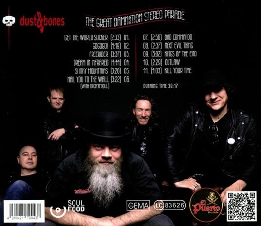 The Great Damnation Stereo Parade - CD Audio di Dust and Bones - 2