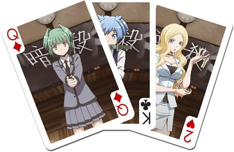 ASSASSINATION CLASSROOM PLAYING CARD CARTE DA GIOCO SAKAMI MERCHANDISE